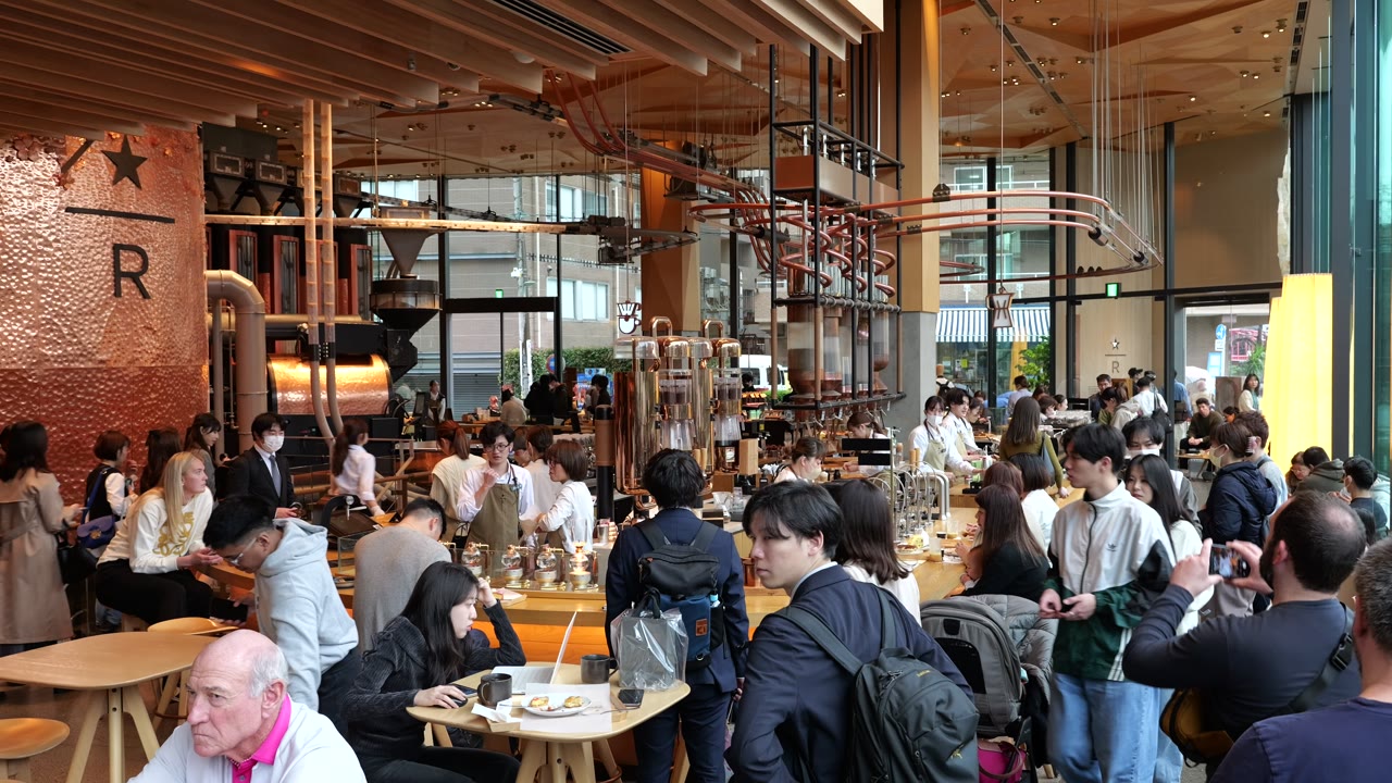 스타벅스 리저브 로스터리 도쿄 사진